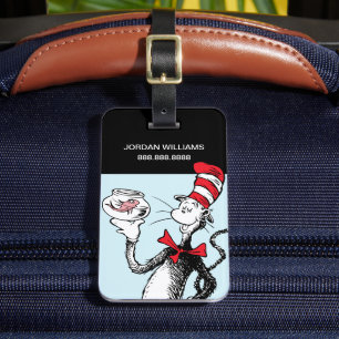 Étiquette À Bagage Dr. Seuss Le Chat Chapeauté & Krinklebine