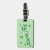 Étiquette À Bagage Dr Seuss | Lucky Fox Dans Ses Chaussettes Irlandai (Devant Vertical)