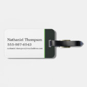 Étiquette À Bagage Draco Malfoy - "C'est compliqué" (Dos horizontal)