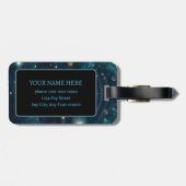 Étiquette À Bagage Draconis Mirage (Dos horizontal)