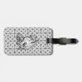 Étiquette À Bagage Dragon ailé (Dos horizontal)