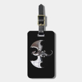 Étiquette À Bagage Dragon fantastique (Devant Vertical)