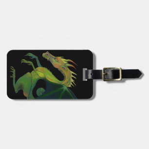 Étiquette À Bagage Dragon noir