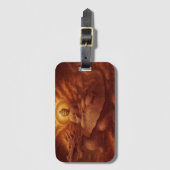 Étiquette À Bagage Dragon Turtle  (Devant Vertical)