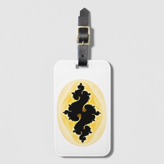 ÉTIQUETTE À BAGAGE DRAGONS (Devant Vertical)