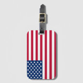 Étiquette À Bagage Drapeau américain (Devant Vertical)