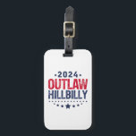 Étiquette À Bagage Drapeau américain de Trump Vance 2024<br><div class="desc">Drapeau américain de Trump Vance 2024</div>