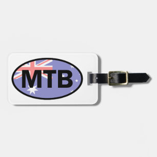 Étiquette À Bagage Drapeau Australie VTT