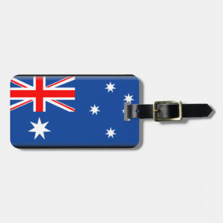 Étiquette À Bagage Drapeau australien