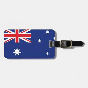 Étiquette À Bagage Drapeau australien