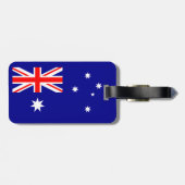 Étiquette À Bagage Drapeau australien patriotique (Dos horizontal)