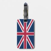 Étiquette À Bagage Drapeau britannique (Dos Vertical)