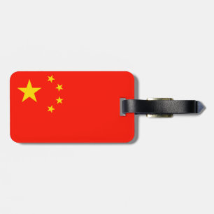 Étiquette À Bagage Drapeau Chine haute qualité