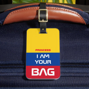 Étiquette À Bagage Drapeau colombien & Voyage Colombie /Sac personnal