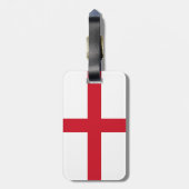 Étiquette À Bagage Drapeau d'Angleterre (Dos Vertical)