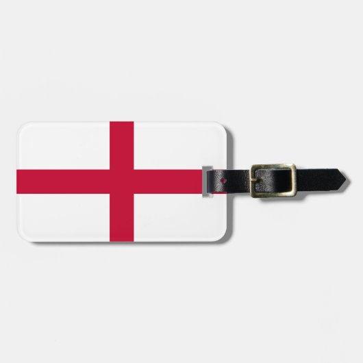 Étiquette À Bagage Drapeau d'Angleterre (Devant horizontal)