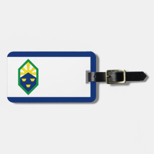 Étiquette À Bagage Drapeau de Colorado Springs