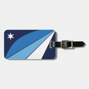 Étiquette À Bagage Drapeau de Columbia, Caroline du Sud