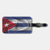 Étiquette À Bagage Drapeau De Cuba (Dos horizontal)