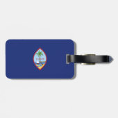 Étiquette À Bagage Drapeau de Guam (Dos horizontal)