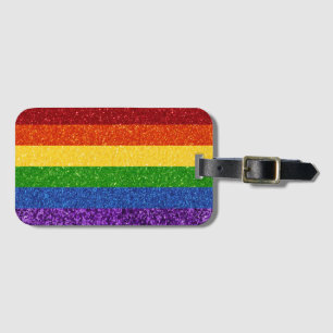Étiquette À Bagage Drapeau de la Fierté arc-en-ciel LGBT Parties scin