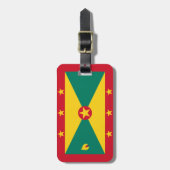 Étiquette À Bagage Drapeau de la Grenade (Devant Vertical)