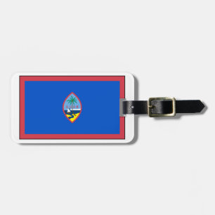 Étiquette À Bagage Drapeau de la Guam