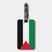 Étiquette À Bagage Drapeau de la Palestine (Dos Vertical)