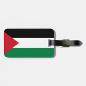 Étiquette À Bagage Drapeau de la Palestine (Dos horizontal)