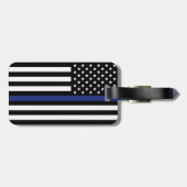 Étiquette À Bagage Drapeau de la police de Miranda (Dos horizontal)