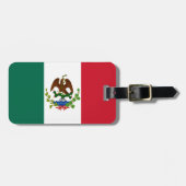 Étiquette À Bagage Drapeau de la République mexicaine : 1824-1835, Pè (Devant horizontal)
