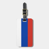 Étiquette À Bagage Drapeau de la Russie (Devant Vertical)