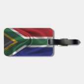 Étiquette À Bagage Drapeau De L'Afrique Du Sud (Dos horizontal)