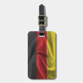 Étiquette À Bagage Drapeau De L'Allemagne (Devant Vertical)