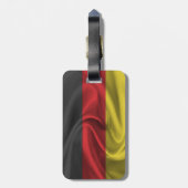 Étiquette À Bagage Drapeau De L'Allemagne (Dos Vertical)