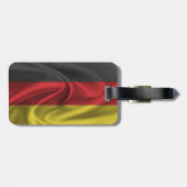 Étiquette À Bagage Drapeau De L'Allemagne (Dos horizontal)