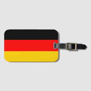 Étiquette À Bagage Drapeau de l'Allemagne