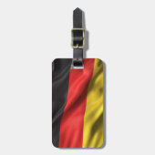 Étiquette À Bagage Drapeau de l'Allemagne (Devant Vertical)