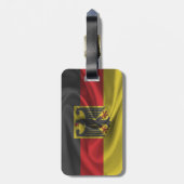 Étiquette À Bagage Drapeau De L'Allemagne (Dos Vertical)