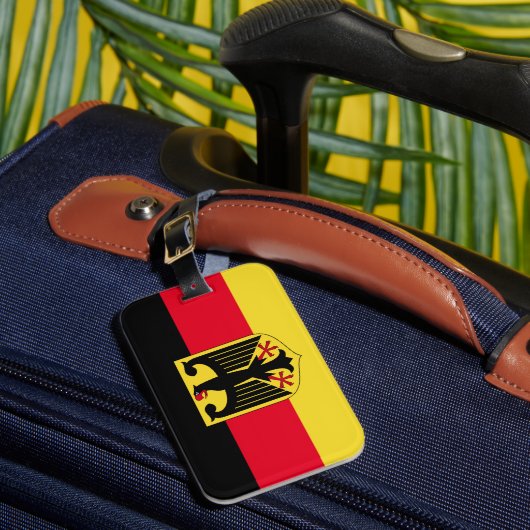 Étiquette À Bagage Drapeau de l'Allemagne (Insitu Rectoal 1)
