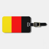 Étiquette À Bagage Drapeau de l'Allemagne (Devant horizontal)