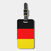 Étiquette À Bagage Drapeau de l'Allemagne (Devant Vertical)