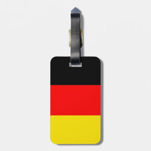 Étiquette À Bagage Drapeau de l'Allemagne
