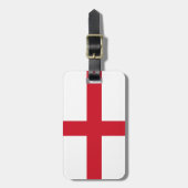 Étiquette À Bagage Drapeau de l'Angleterre (Devant Vertical)