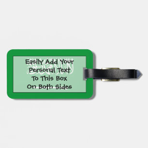 Étiquette À Bagage Drapeau de l'Arabie Saoudite Easy ID Personal