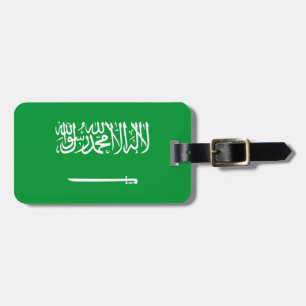 Étiquette À Bagage Drapeau de l'Arabie Saoudite Easy ID Personal