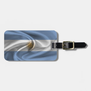 Étiquette À Bagage Drapeau De L'Argentine