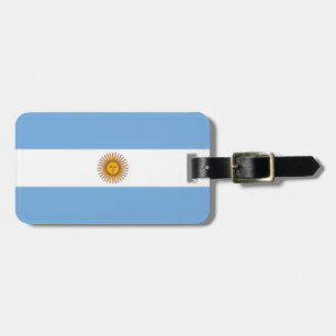 Étiquette À Bagage Drapeau de l'Argentine