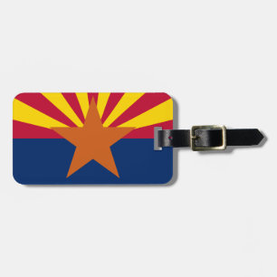 Étiquette À Bagage Drapeau de l'Arizona
