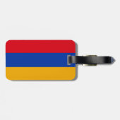 Étiquette À Bagage Drapeau de l'Arménie (Dos horizontal)
